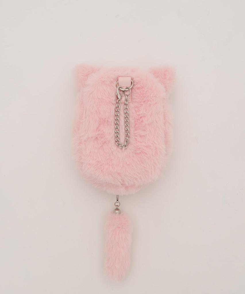 WEGO Pisică de Pluș Perfectă pentru Otaku Fetișcană Transparentă Mărimi F și Pungă Roz, Activități, Drăguță, Pungă, Decorativă, Cadou, Prezent, Femei, L,