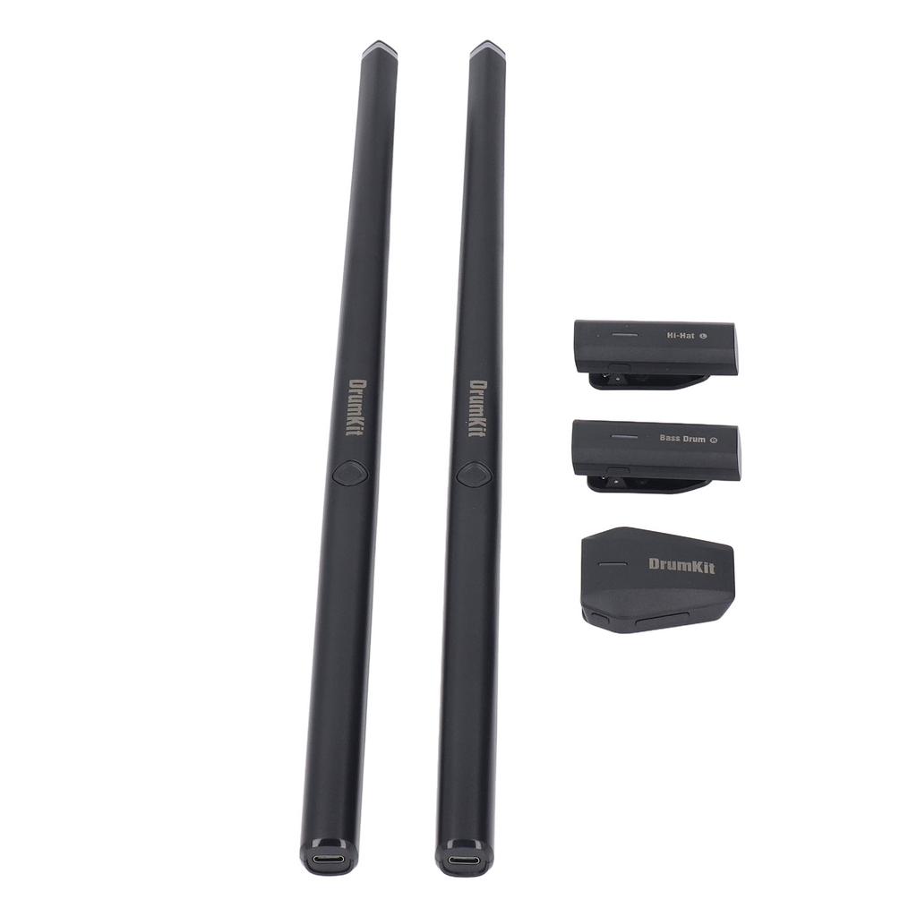 Air Drum Set Portable Somatosensory Electric Virtual Air Drum Kit with Drumsticks for Adults Kids