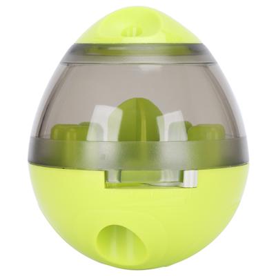 Animali Domestici Cani Dispenser di Cibo a Perdita per Palla Tumbler ABS PC Addestramento Giocattoli Interattivi Verde