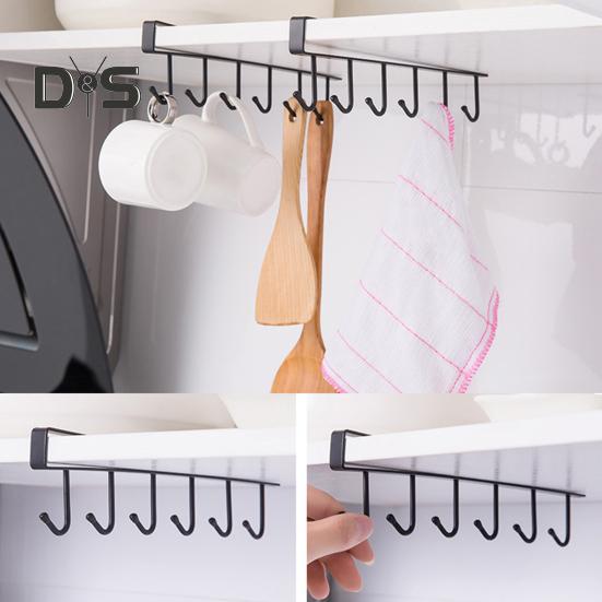 Wieszak na kubek do kawy Hak odporny na rdzę, wytrzymały, łatwy w montażu, uchwyt na kubek pod szafką