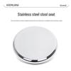 KERUNNI ESD Stainless Steel Square Stool