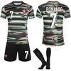 2025-Fußballuniform Nr.. 7 C Ronaldo Trikot Set Rot 8B Gebühr Portugal Training