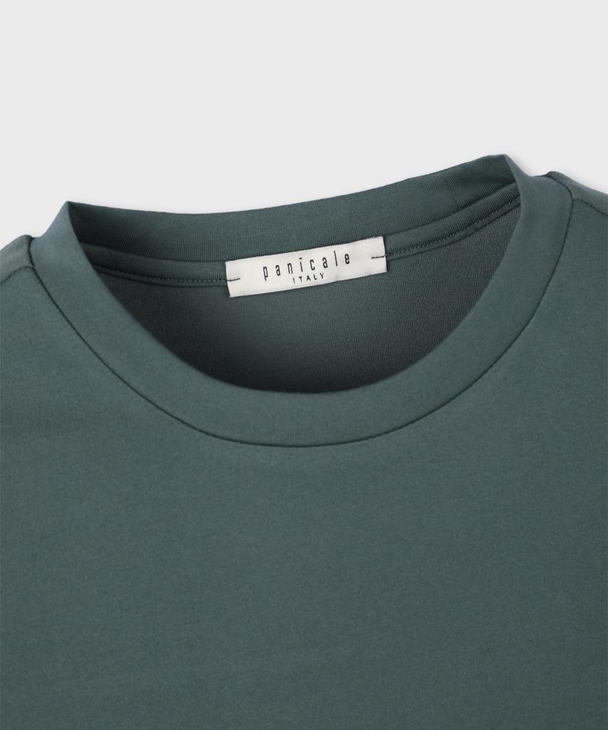 PANICALE Round Cotton Spandex T-Shirt 3 Colors
