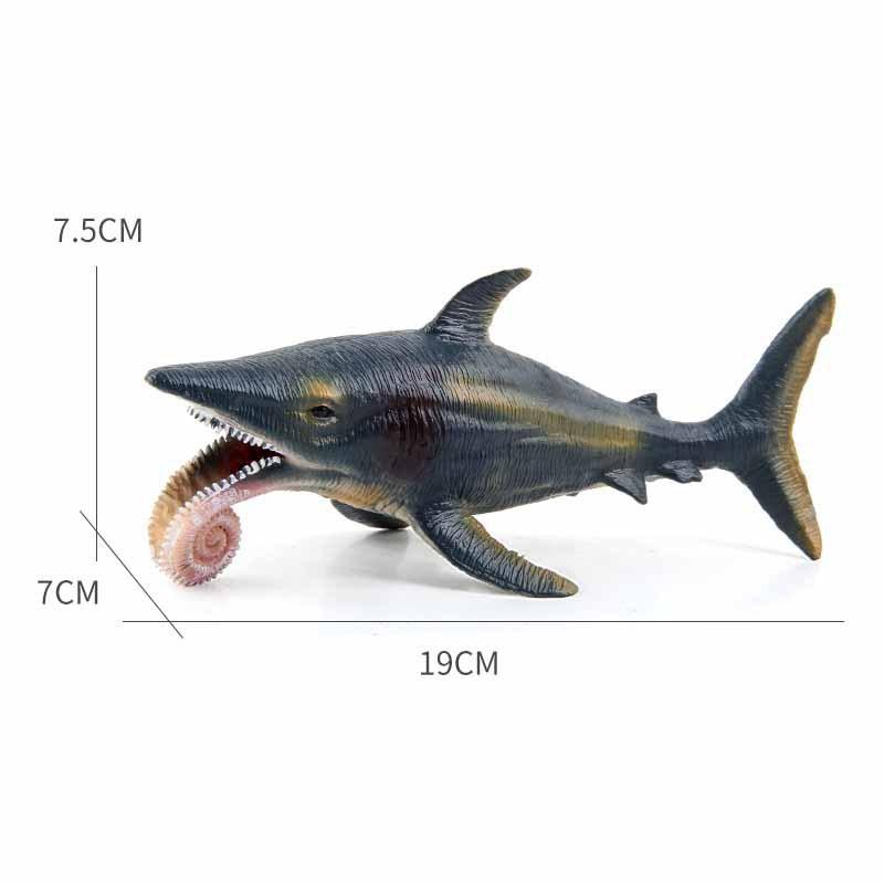 Dinosaur Marine Helicoprion Model For Kids Educational Pvc Realistic Toy