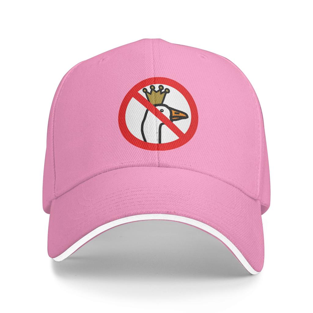 No Kings Casual Baseball Cap  Kpop Rock Trucker Hat Summer Sun Visor Couple Women Trendy Snapback Cap