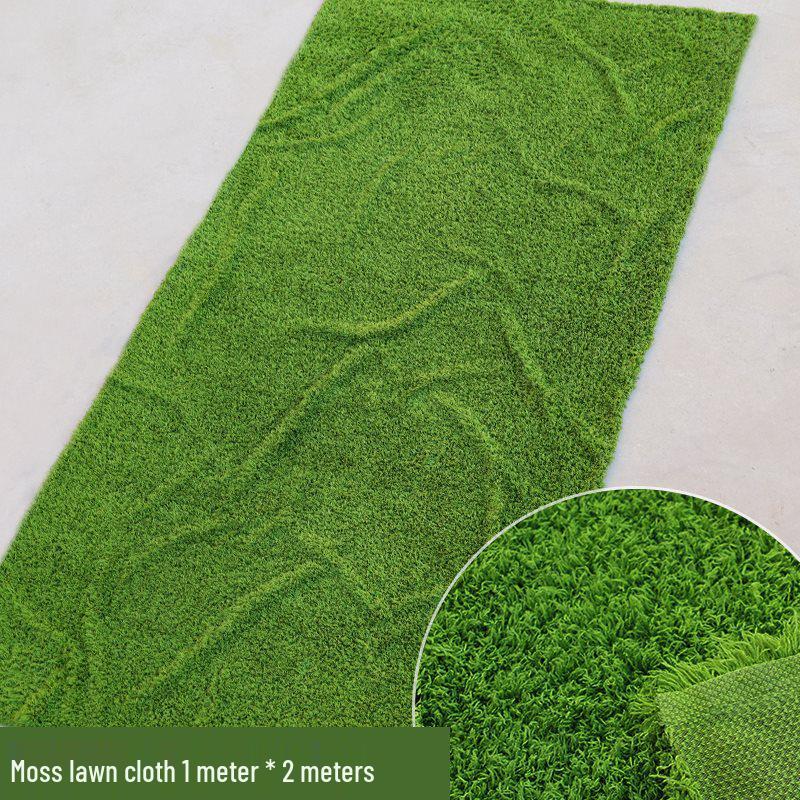Bionic Artificial Moss Turf Micro Landscape Ornaments for Bonsai and Potted Plant Landscaping