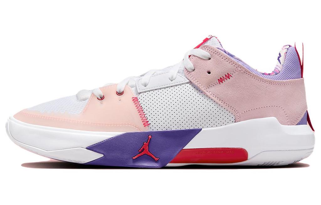 Jordan One Take 5 Weiß Arctic Punch Lila Puls University Rot Durchscheinende Außensohle FQ3098-100