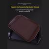 Rectangular Non-Slip Plastic Serving Tray
