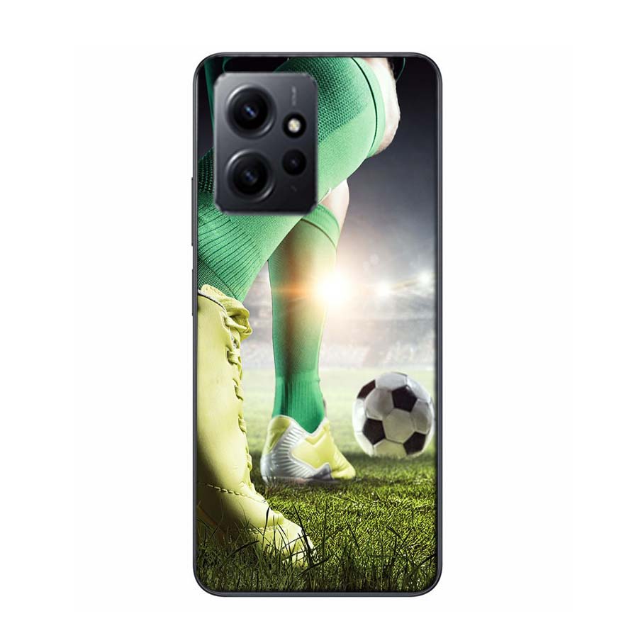 

Football Field Phone Case For Redmi 12 13C 12C 15C 9 10 10C Note 13 Pro Plus 14 15 Pro 9T 9C 9A TPU Soft Cover Clear Cell Cases Redmi Note 13 Pro 4G