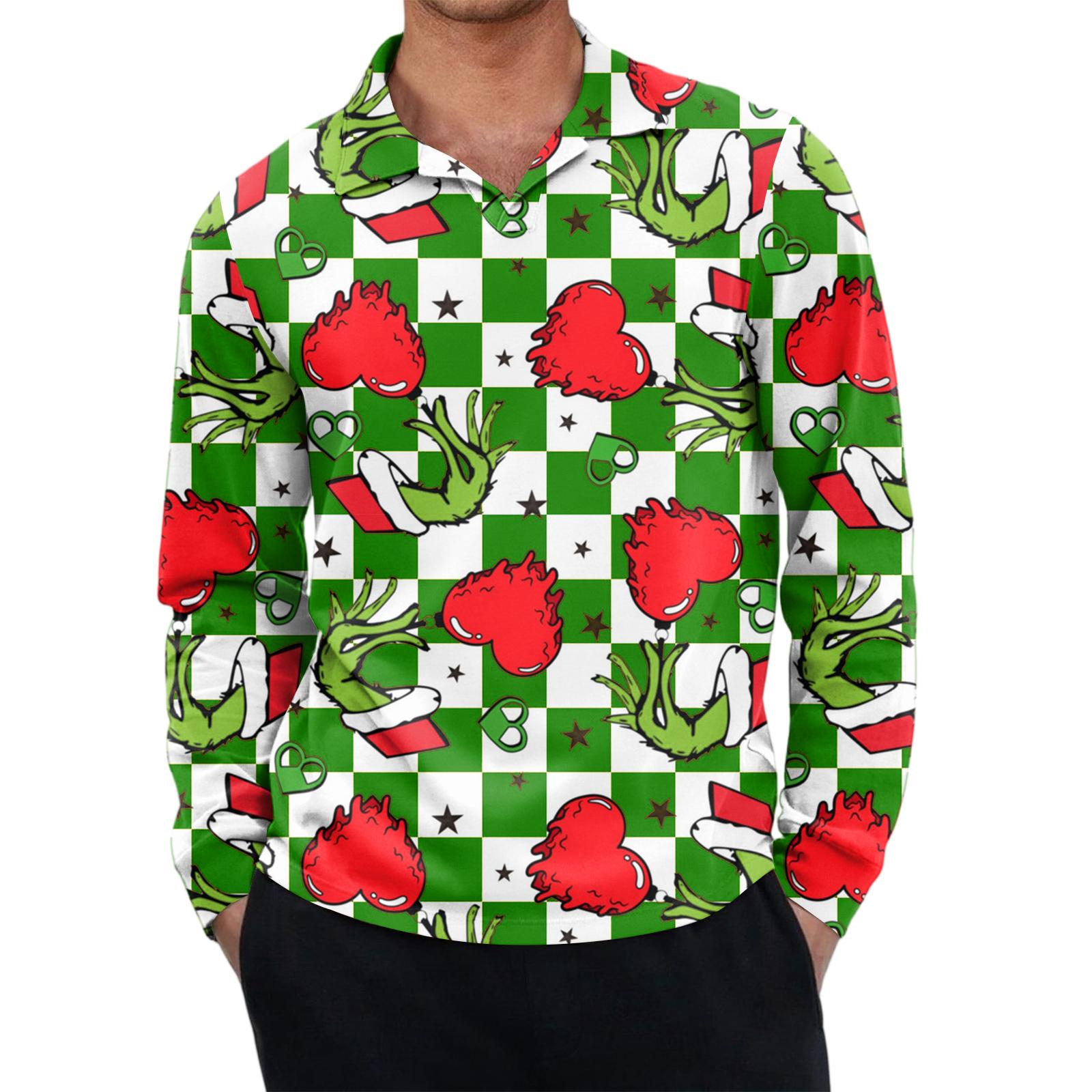 

Мужской повседневный ретро топ с маленьким V-образным вырезом и длинными рукавами XXL красный