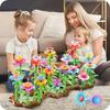 Construction blocks - Spring flowers (148 pcs.)