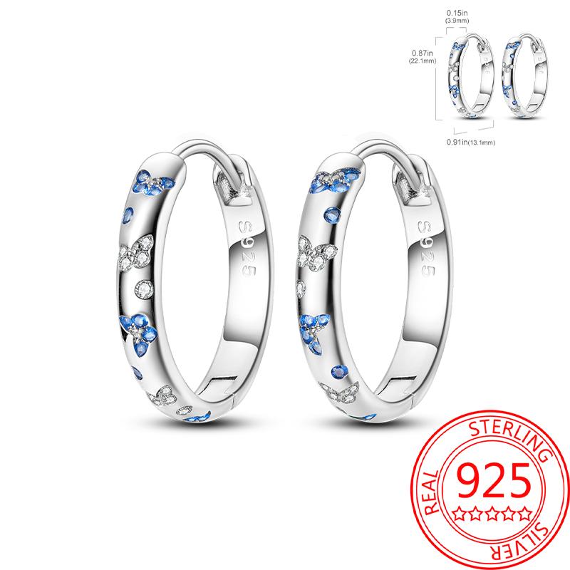 Brincos de abelha para menina adorável amarelo preto dançando abelha feliz s925 brincos de argola presente de aniversário joias de prata