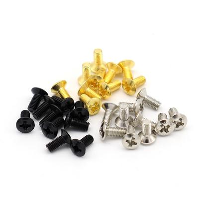 50/100pcs Electric Guitar Switch Screw Installation Screw for SQ ST Electric Guitar Accessories 3mm×8mm