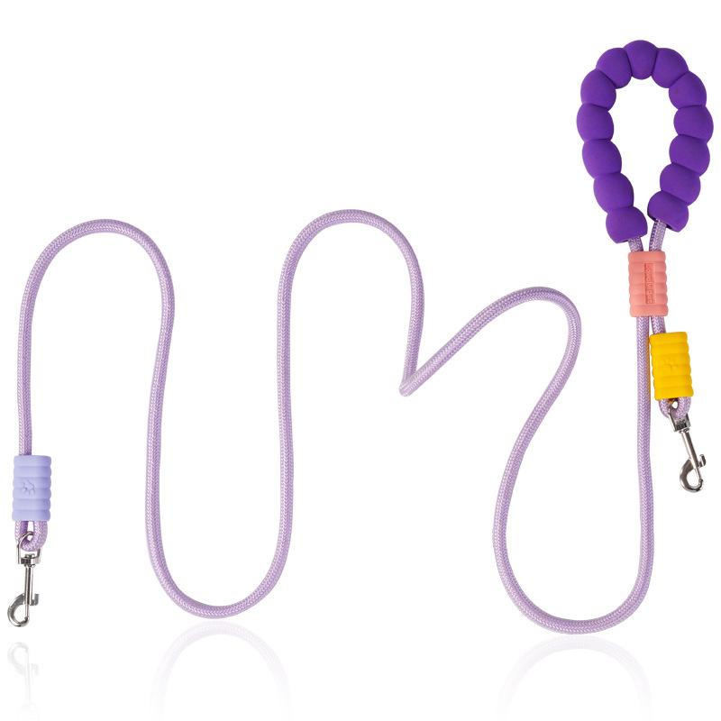 

Dog traction P rope, explosion-proof and escape-proof, suitable for medium and large dogs, can be worn diagonally, dog leash traction rope фіолетовий