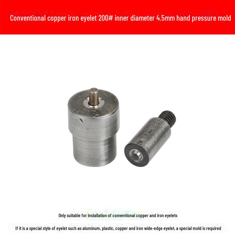 Hand-Pressed Eyelet Machine Mold - Manual Metal Eyelet Accessories