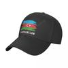 Baseball Cap Azerbaijan Flag Azerbaijani Cool Fans Wild Sun Shade Peaked Adjustable Outdoor Caps for Unisex Women