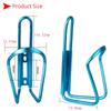 2PCS Mountain Bike Bottle Cage Aluminum Alloy Ultralight MTB Waterbottle Holder Outdoor Riding Bottle Rack Bicycle Accessories