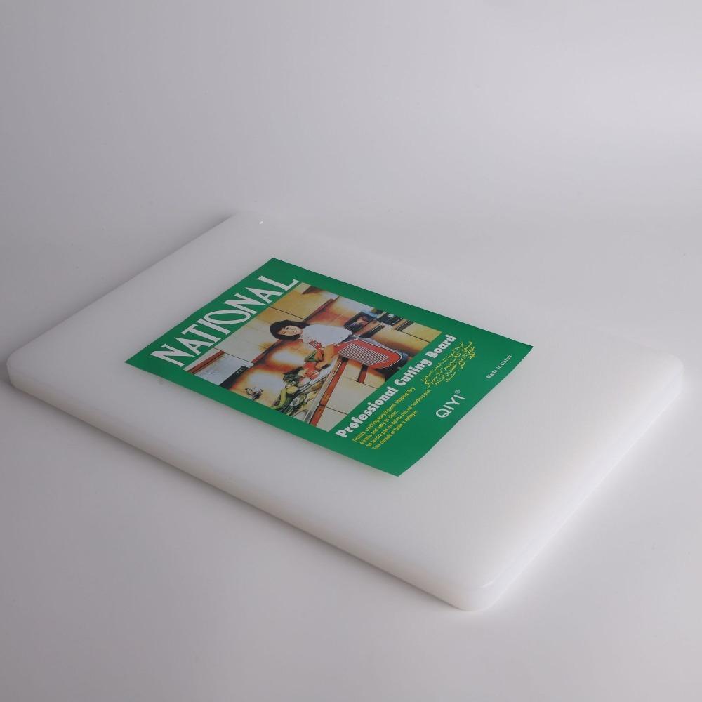 New Heavyduty Chopping Board Square Plastic Food Cutting Board PE Plastic Material Non-Slip Cutting Block Mat Kitchen Use белый