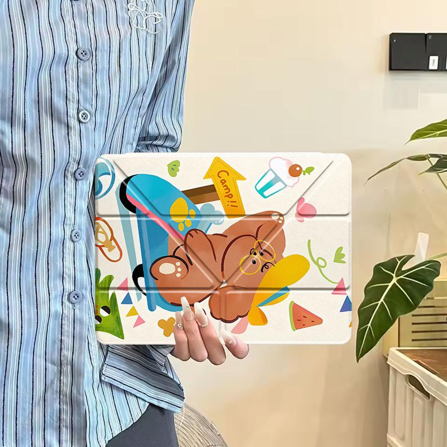 Tablet Case For iPad Pro 2025 Mini 6 7 Pro 11th 10th 9th 8th 7th 12.9inch Air 4 5 M3 M2 1 2 M4 11inch Holder Cover The Dog
