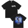 Zangeres Aitana Cuarto Azul Tour 2025 Print T-shirt Unisex Dames Hip Hop Fans Kleding Korte Mouw T-shirts Tops Puur Katoen T-shirt