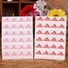 DIY Floral Print Corner Paper Stickers for Photo Albums Handwork Frame Decoration Scrapbooking