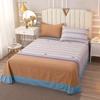 Vintage Geometric Pattern Bed Sheet Set 100% Cotton Luxury Classic Bedspread with 2 Pillowcases Queen King Size Bedding Set