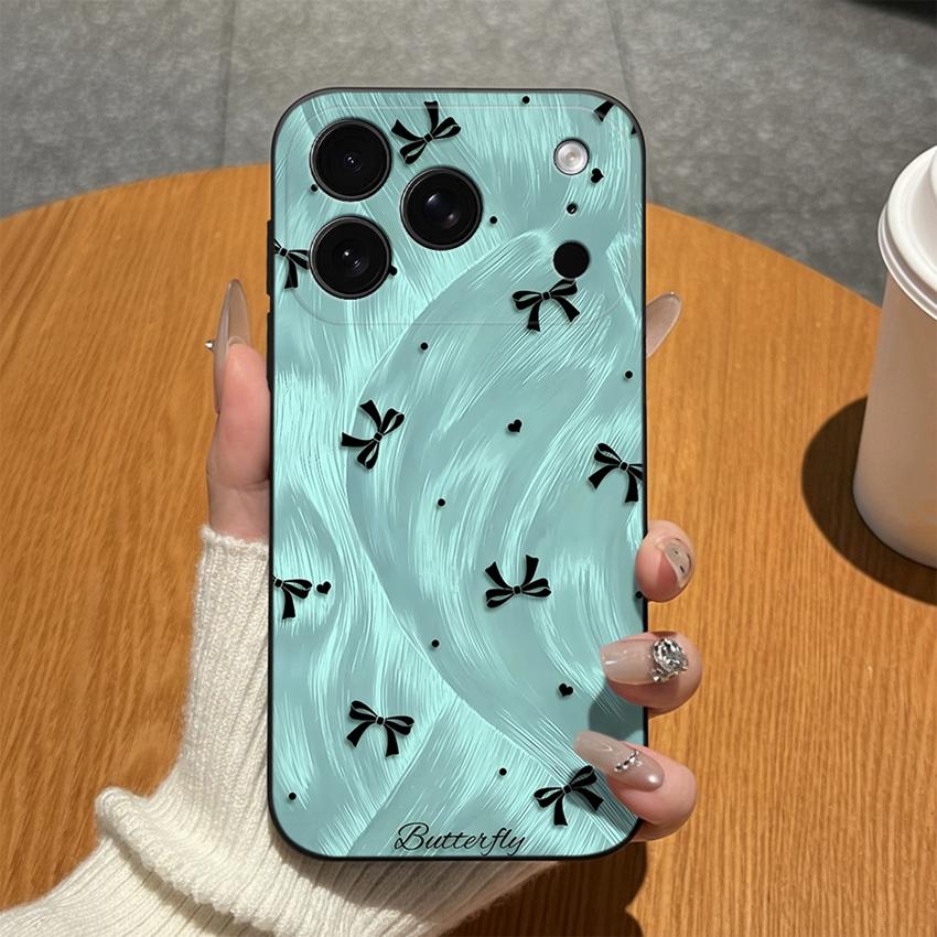 Per Apple iPhone 17 16 15 14 13 Pro Max 17 Air 16 Plus 17e 16e Cover per Telefono Bellissimo Cartone Animato Guscio Morbido Opaco in Silicone Per iPhone Coperture Anti Impronte Digitali