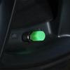 20Pcs Colorful Mini Luminous Car Tire Valve Caps Glowing Valve Cover Car Tire Wheel Hub Styling Decoration Auto Tyre Accessories