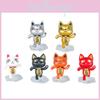 Pvc Cat Dandadan Action Figures Model Toy Desktop Decoration Cute Gift Kids