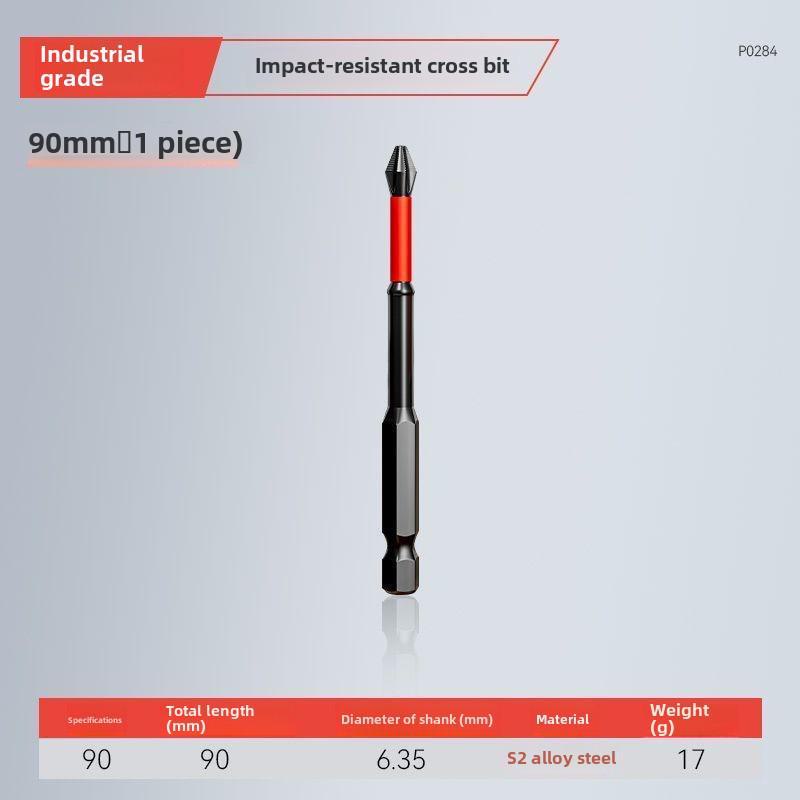 Durable Magnetic Non-Slip Screwdriver Bits Set - Impact Resistant & High Hardness