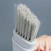 Window Groove Cleaning Brush Windows Slot Cleaner for Door Floor Gap Keyboard Brush+Dustpan 2 In 1 Household Cleaning Tools Kit