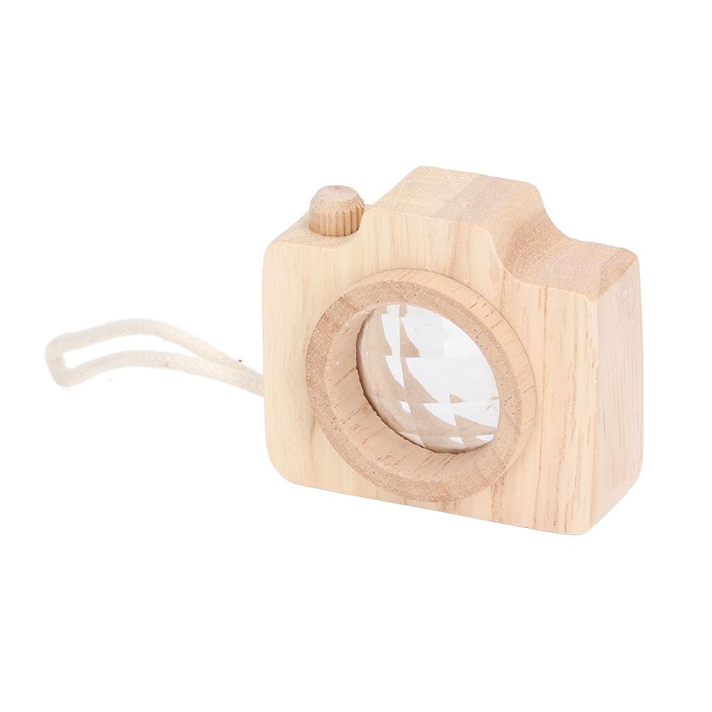 Prism Lens Toy Bee Eye Effect Unique Camera Style Cute Portable Interesting Children Toy Wood Color