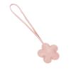 Tonecraft Flower Bag Charm, Simple, Orthodox Bag Charm, Popular, Stylish, Cute, Microfiber Leather, Squishy, Pink