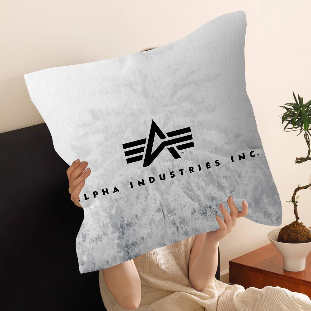 Alpha La Industries Pillow Cover Sofa Cushion Cover Home Room Decoration Children Gift