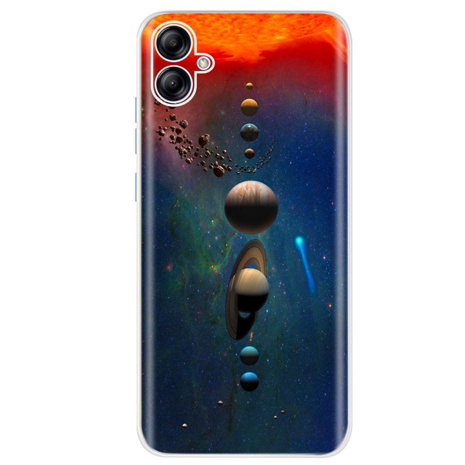 For Samsung Galaxy A04e A04 A04S 2022 Cute Printing Phone Case For SamsungA04 A 04 04e SM-A042F A045F Soft Silicone TPU Cases