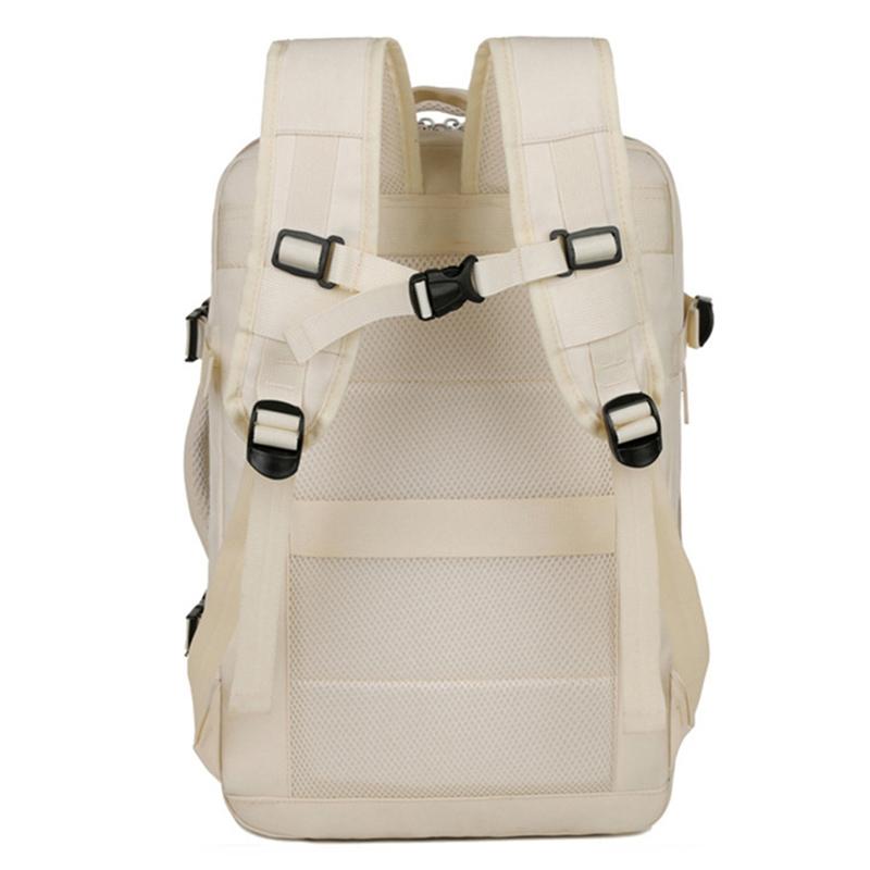 2025 New Waterproof Travel Backpack Large-Capacity Multi-Functional USB Computer Business Bag Macaron Backpack Lightweight Expandable Schoolbag