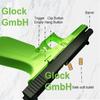 Black Glock Automatic Shell Ejection Soft Bullet Toy Gun G18 Airsoft Pistol Armas Children CS Shooting Weapons Gun Toy for Boys