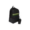 Adidas Recycled Material Backpack Regular Unisex Black & Pulse Lime Adidas HY0743