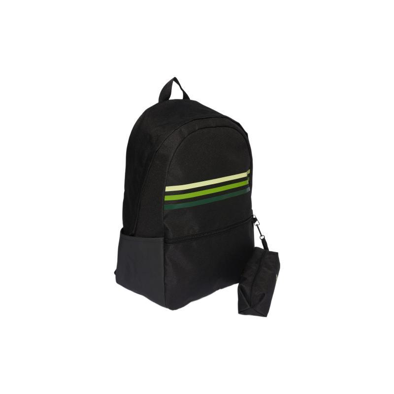 Adidas Recycled Material Backpack Regular Unisex Black & Pulse Lime Adidas HY0743