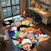 "ONE PIECE" Non Slip Area Floor Mat Washable Large Rug Carpet Gamer Room Bedroom Decor Kwq25
