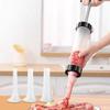 Manuell pølsefyllemaskin Hjemmelaget pølsestopper Pølsesprøyte Pølsestopper Gadgets Manuell kjøttinjektorverktøy