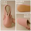 Japanese-style four-season home indoor men and women silent soft bottom large size non-slip floor confinement couple silent cotton slippers