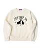 NUHABIT N/H Time To Play Oversized Fleece-Lined Sweatshirt_Ivory (Som4-3Nh1182)