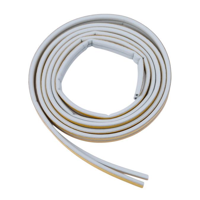 Soundproofing D Type Draught Window  Excluder Self Adhesive Collision Avoidance Seal Strip Foam