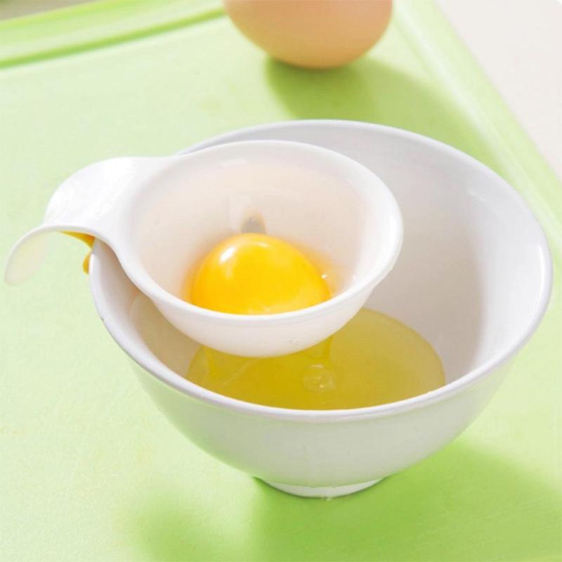 

Silicone Egg Separator Clip for Bowl Edge Kitchen Egg White Separator