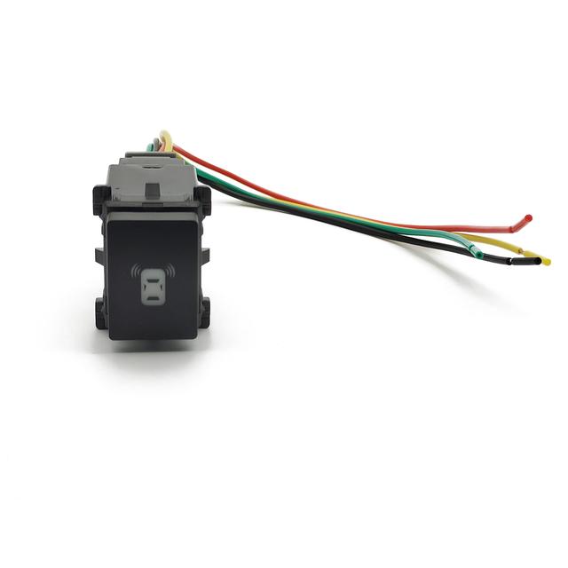 1Pc For Subaru Forester (SK)    Interior LED Switch Front Fog Light Rearview Mirror Heating Push Button Music Switch