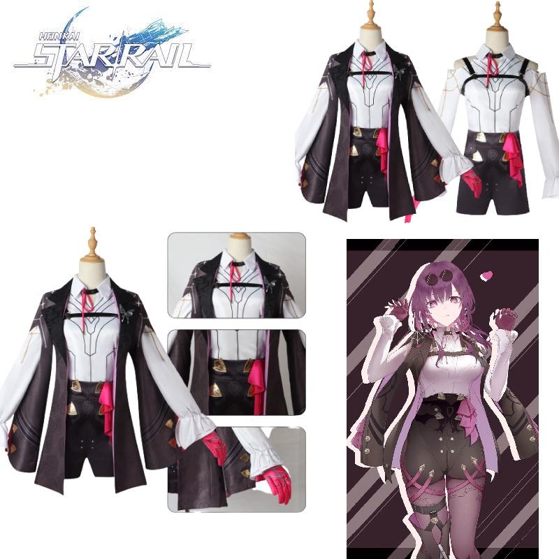 Honkai Star Rail Kafka Game Cosplay Costume Halloween Party Comic Con Up Dress