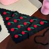 Headwear Triangle Headband Strawberry Cherry Cherry Triangle Hair Scarf Sweet Hair Scarf  Spring