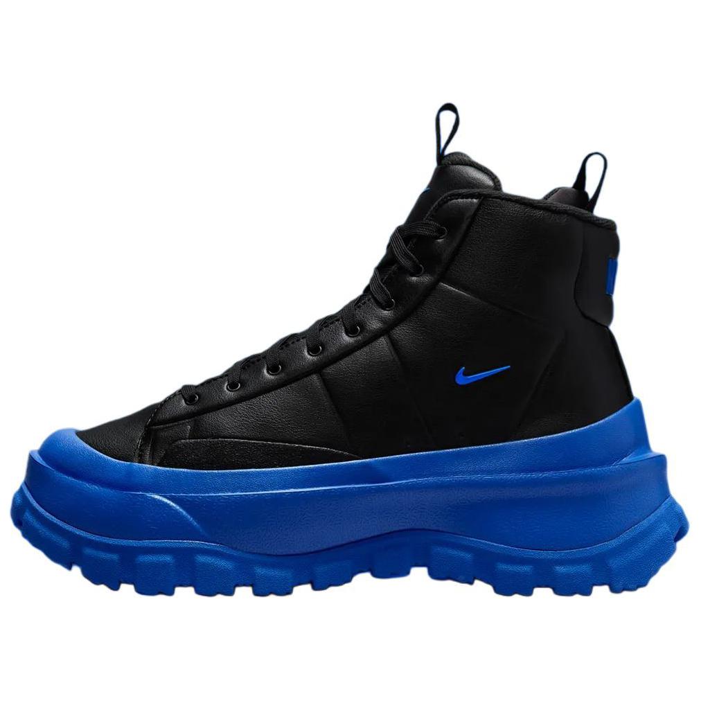 New Nike Blazer Roam Mid Black Racer Blue Women's FQ9065-001