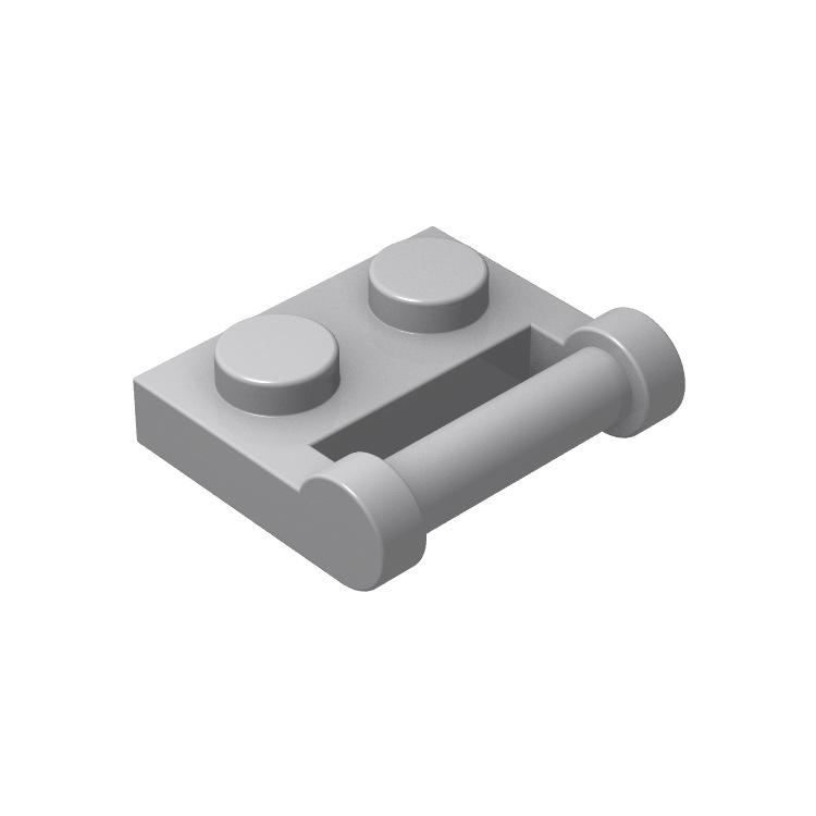 MOC 48336 Accessories 1x2Single Side Hinge Plate With Handle Normal Brick Building Blocks Assemble The Part Accessory Model Sets